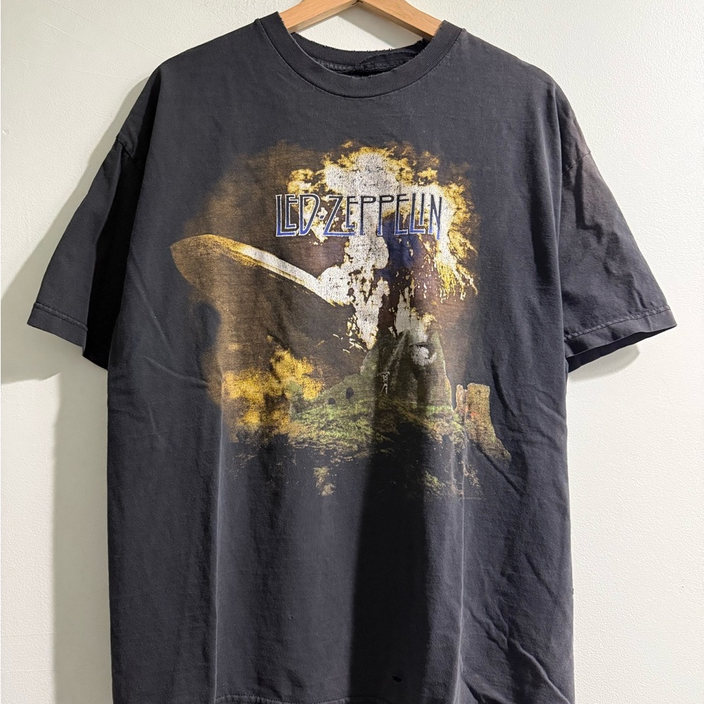 1999 Led Zeppelin Black Graphic T-Shirt